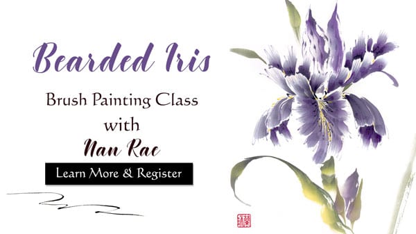 Iris Online Brush Painting Class