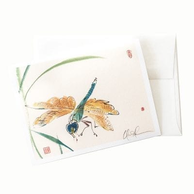 13-04 Dragonfly Card © Nan Rae