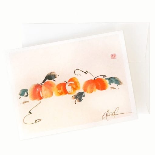 The Pumpkin Patch Card by Nan Rae