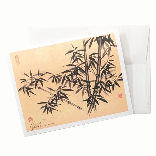 19-18 Elegant Bamboo Card © Nan Rae