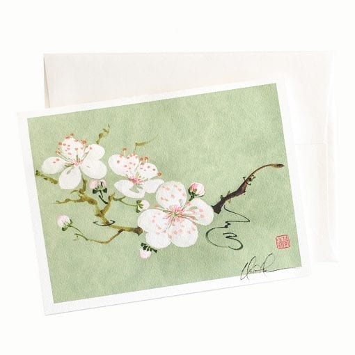 22-28 Spring Princess Blossoms Card © Nan Rae