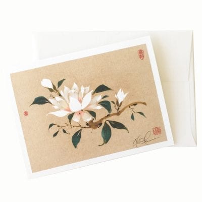 23-20 Magnolia II Card © Nan Rae