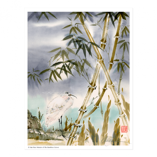 L1462 Master of the Bamboo Grove Print © Nan Rae