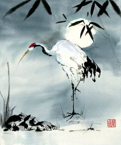 Original Bird painting by Nan Rae