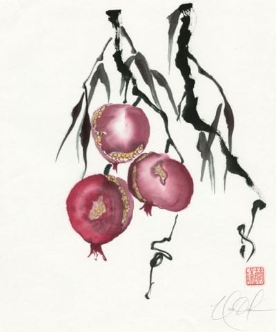 pomegranates